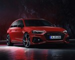 2020 Audi RS 4 Avant (Color: Tango Red) Front Wallpapers 150x120