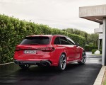 2020 Audi RS 4 Avant (Color: Tango Red) Rear Three-Quarter Wallpapers 150x120