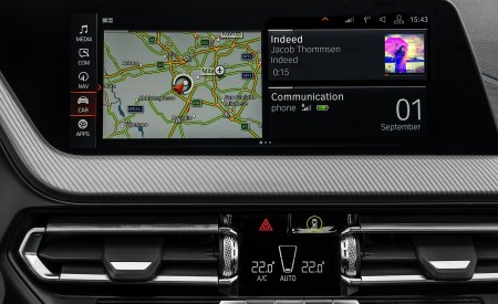 2020 BMW 2 Series 220d Gran Coupe M Sport (Color: Storm Bay Metallic) Central Console Wallpapers 450x275 (35)