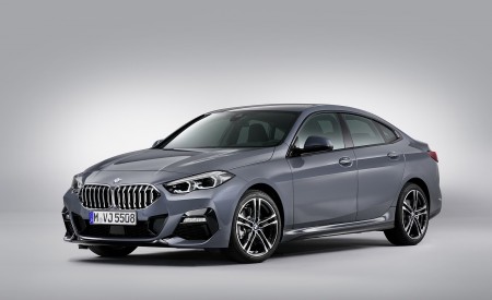 2020 BMW 2 Series 220d Gran Coupe M Sport (Color: Storm Bay Metallic) Front Three-Quarter Wallpapers 450x275 (37)