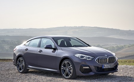 2020 BMW 2 Series 220d Gran Coupe M Sport (Color: Storm Bay Metallic) Front Three-Quarter Wallpapers 450x275 (13)