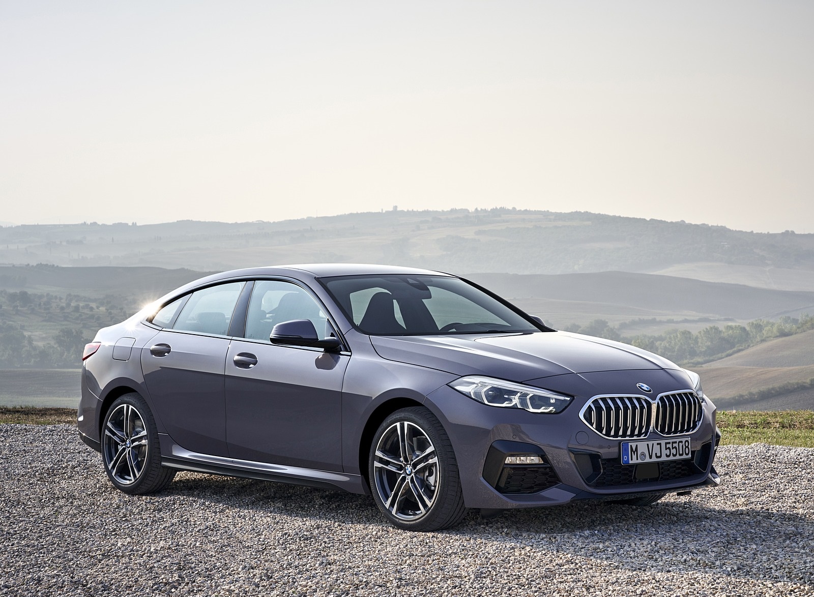 2020 BMW 2 Series 220d Gran Coupe M Sport (Color: Storm Bay Metallic) Front Three-Quarter Wallpapers (13)