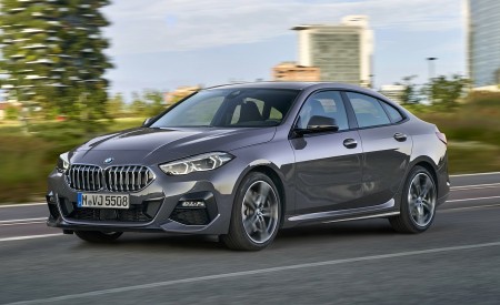 2020 BMW 2 Series 220d Gran Coupe M Sport (Color: Storm Bay Metallic) Front Three-Quarter Wallpapers 450x275 (2)