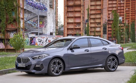 2020 BMW 2 Series 220d Gran Coupe M Sport (Color: Storm Bay Metallic) Front Three-Quarter Wallpapers 450x275 (15)