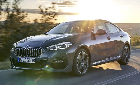2020 BMW 2 Series 220d Gran Coupe M Sport (Color: Storm Bay Metallic) Front Three-Quarter Wallpapers 450x275 (4)