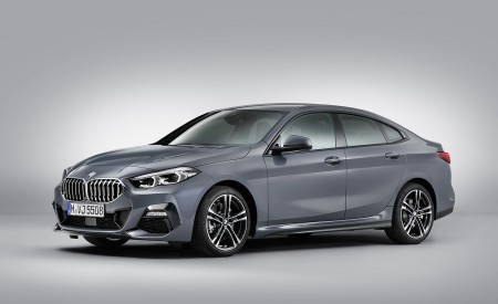 2020 BMW 2 Series 220d Gran Coupe M Sport (Color: Storm Bay Metallic) Front Three-Quarter Wallpapers 450x275 (38)