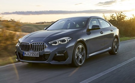 2020 BMW 2 Series 220d Gran Coupe M Sport (Color: Storm Bay Metallic) Front Three-Quarter Wallpapers 450x275 (5)