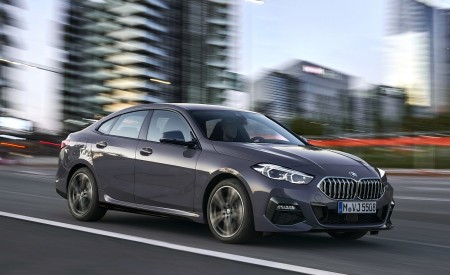 2020 BMW 2 Series 220d Gran Coupe M Sport (Color: Storm Bay Metallic) Front Three-Quarter Wallpapers 450x275 (8)