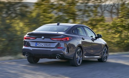 2020 BMW 2 Series 220d Gran Coupe M Sport (Color: Storm Bay Metallic) Rear Three-Quarter Wallpapers 450x275 (10)