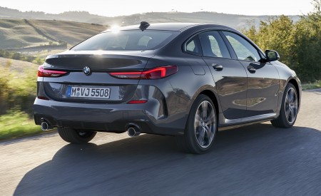 2020 BMW 2 Series 220d Gran Coupe M Sport (Color: Storm Bay Metallic) Rear Three-Quarter Wallpapers 450x275 (11)