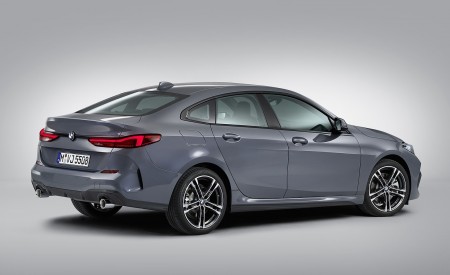 2020 BMW 2 Series 220d Gran Coupe M Sport (Color: Storm Bay Metallic) Rear Three-Quarter Wallpapers 450x275 (40)