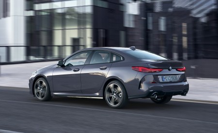 2020 BMW 2 Series 220d Gran Coupe M Sport (Color: Storm Bay Metallic) Rear Three-Quarter Wallpapers 450x275 (12)