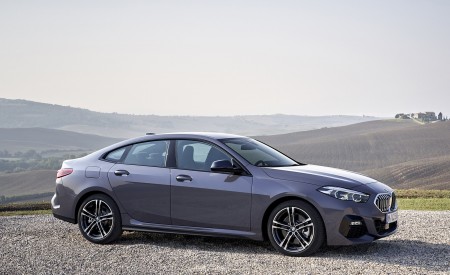 2020 BMW 2 Series 220d Gran Coupe M Sport (Color: Storm Bay Metallic) Side Wallpapers 450x275 (22)