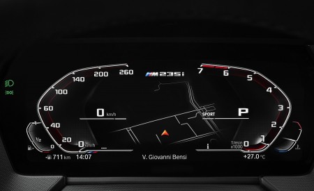 2020 BMW M235i Gran Coupe xDrive (Color: Snapper Rocks Blue Metallic) Digital Instrument Cluster Wallpapers 450x275 (46)