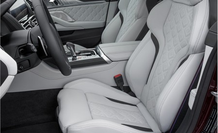 2020 BMW M8 Gran Coupe Competition Interior Front Seats Wallpapers 450x275 (66)