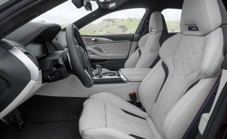 2020 BMW M8 Gran Coupe Competition Interior Front Seats Wallpapers 450x275 (67)