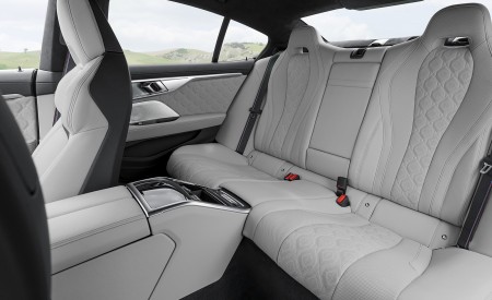 2020 BMW M8 Gran Coupe Competition Interior Rear Seats Wallpapers 450x275 (69)