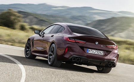 2020 BMW M8 Gran Coupe Competition Rear Three-Quarter Wallpapers 450x275 (11)