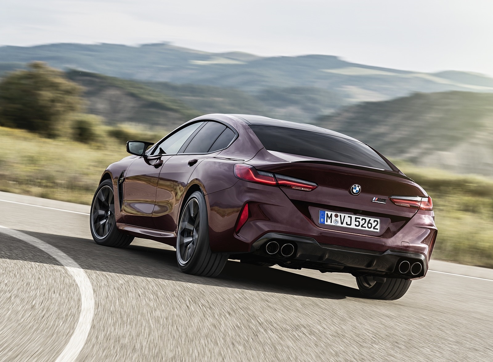 2020 BMW M8 Gran Coupe Competition Rear Three-Quarter Wallpapers (11)
