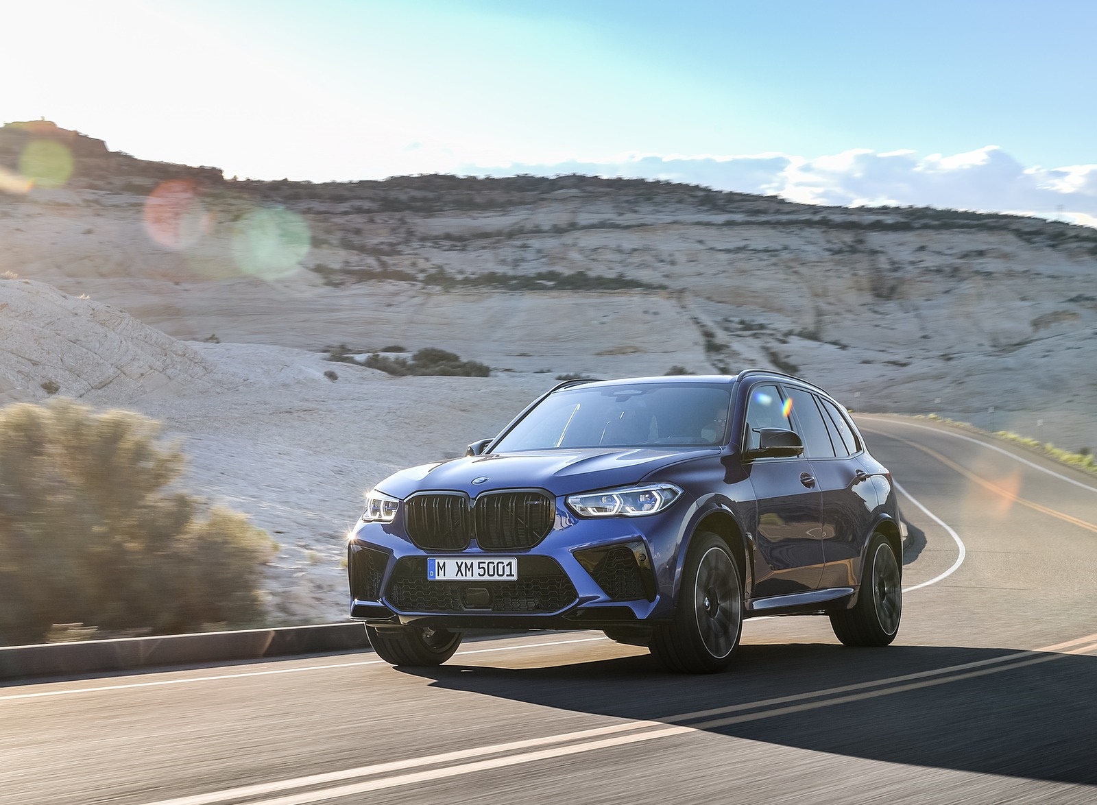 2020 BMW X5 M Competition Front Three-Quarter Wallpapers (2)