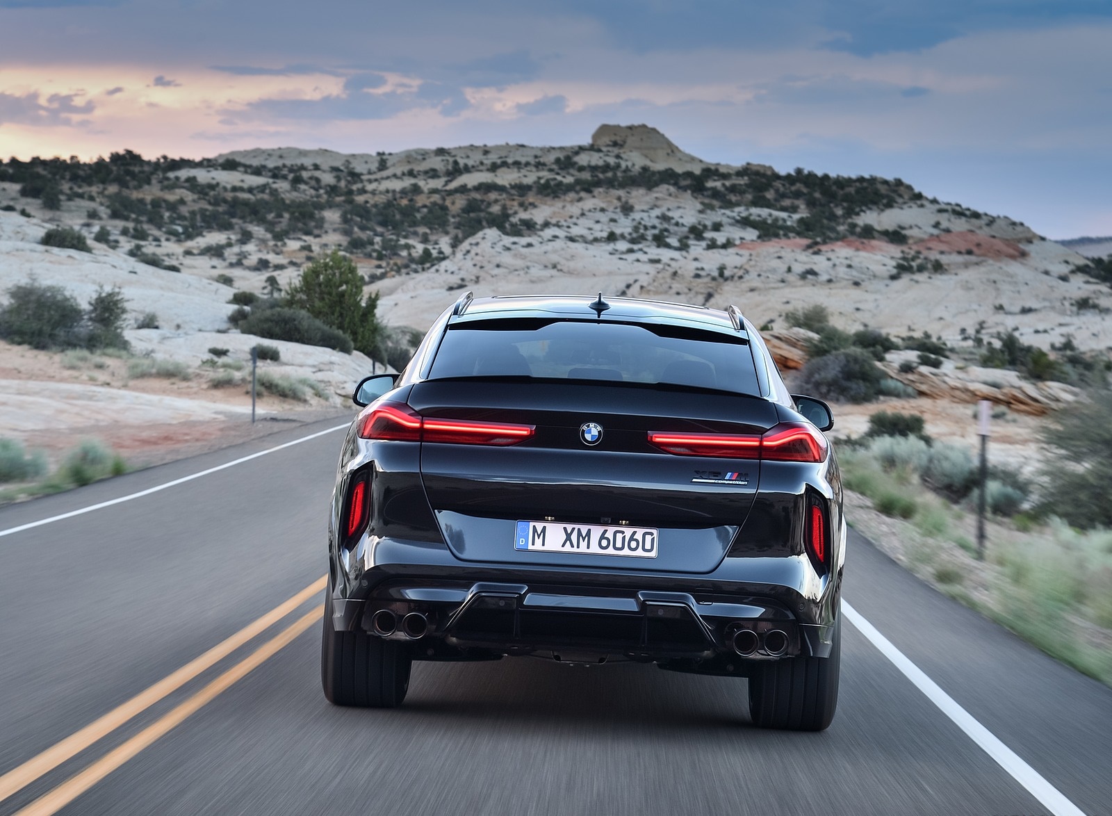 2020 BMW X6 M Competition Rear Wallpapers (12)