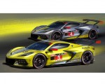 2020 Chevrolet Corvette C8.R Design Sketch Wallpapers 150x120