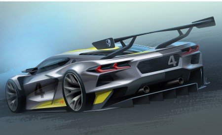 2020 Chevrolet Corvette C8.R Design Sketch Wallpapers 450x275 (22)