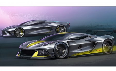 2020 Chevrolet Corvette C8.R Design Sketch Wallpapers 450x275 (23)