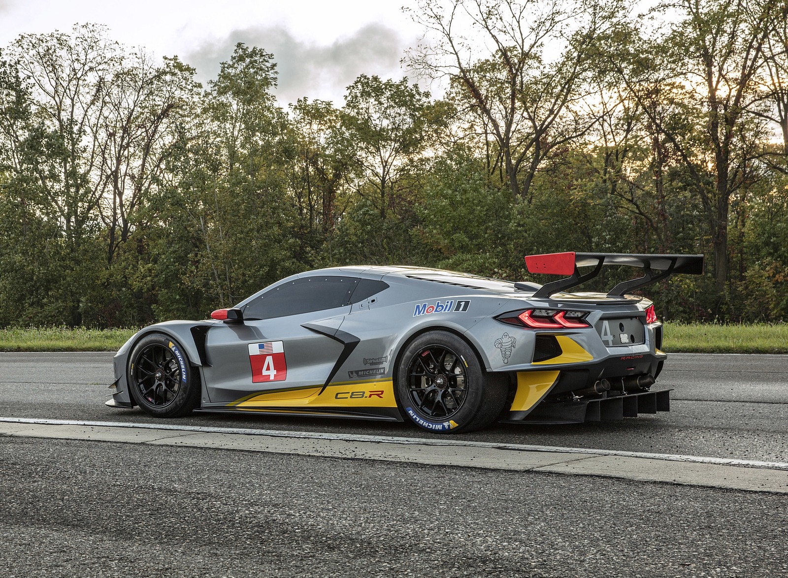 2020 Chevrolet Corvette C8.R Rear Three-Quarter Wallpapers #8 of 24