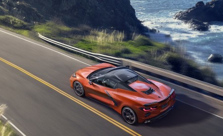 2020 Chevrolet Corvette Stingray Convertible Rear Three-Quarter Wallpapers 450x275 (2)