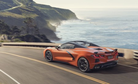 2020 Chevrolet Corvette Stingray Convertible Rear Three-Quarter Wallpapers 450x275 (4)
