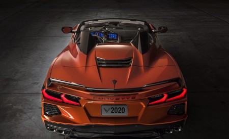 2020 Chevrolet Corvette Stingray Convertible Rear Wallpapers 450x275 (12)