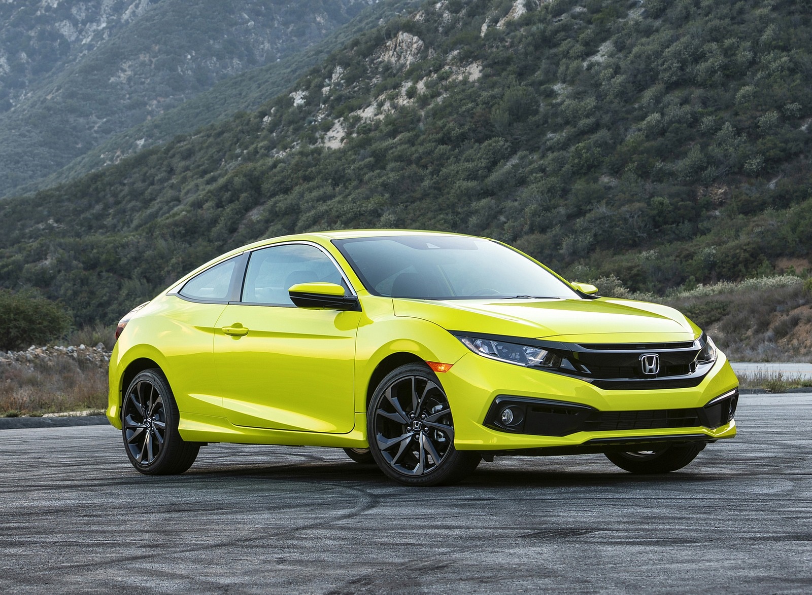 2020 Honda Civic Coupe Sport Front Three-Quarter Wallpapers (14)