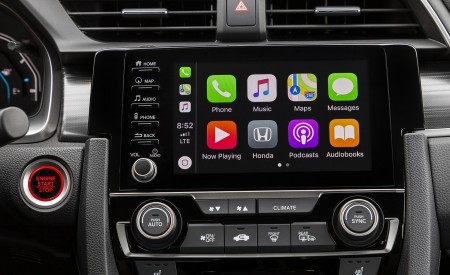 2020 Honda Civic Sedan Touring Central Console Wallpapers 450x275 (51)