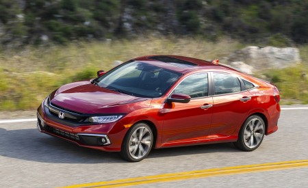 2020 Honda Civic Sedan Touring Front Three-Quarter Wallpapers 450x275 (5)