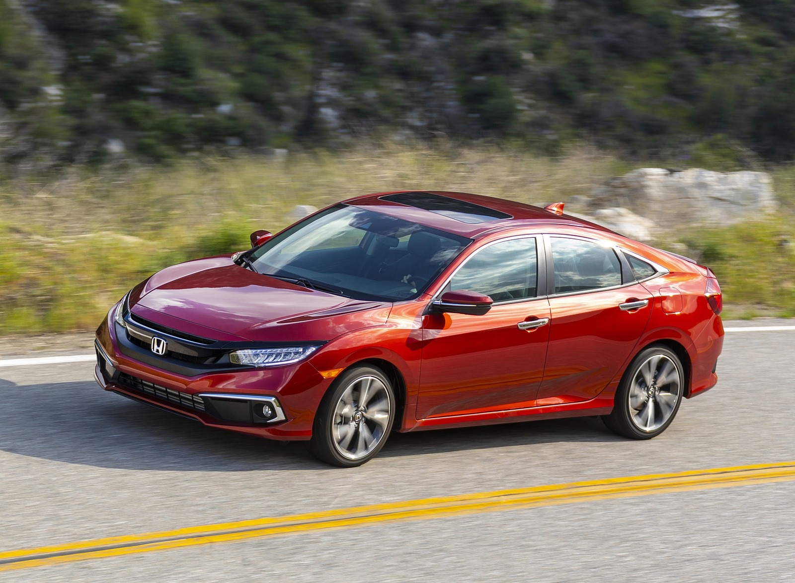 2020 Honda Civic Sedan Touring Front Three-Quarter Wallpapers (5)