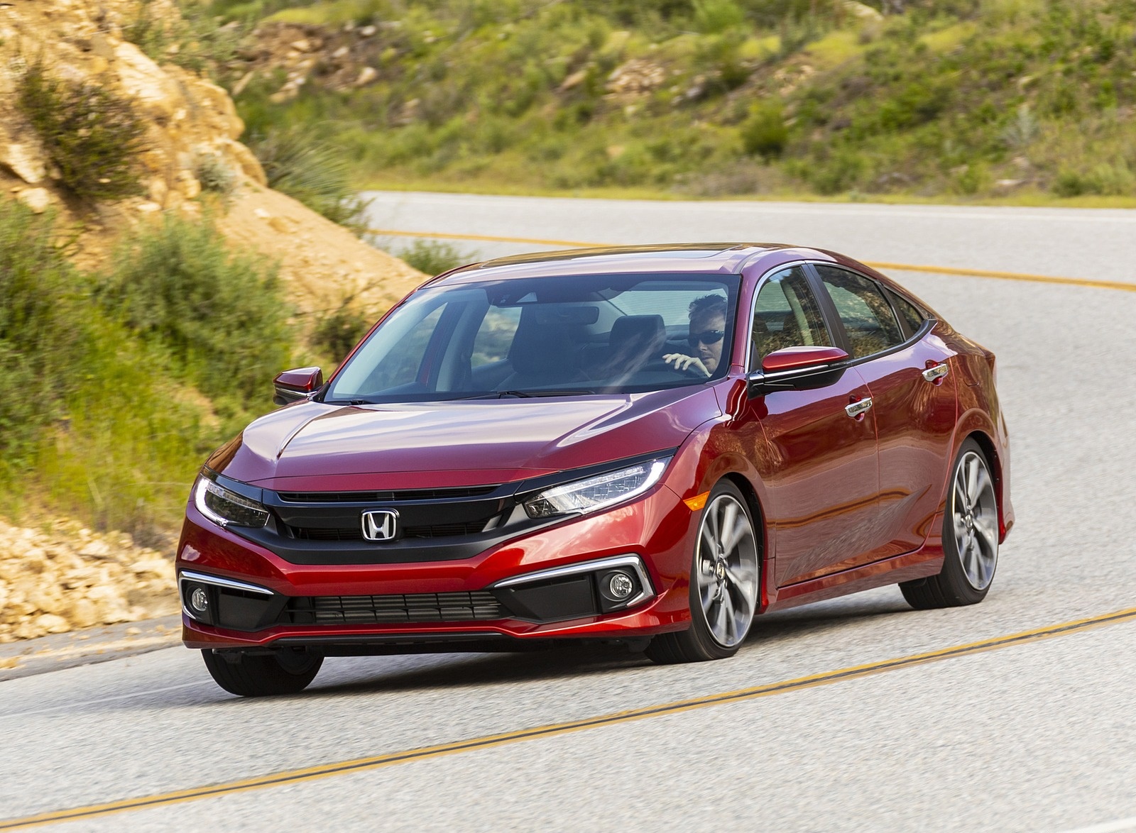 2020 Honda Civic Sedan Touring Front Three-Quarter Wallpapers (7)