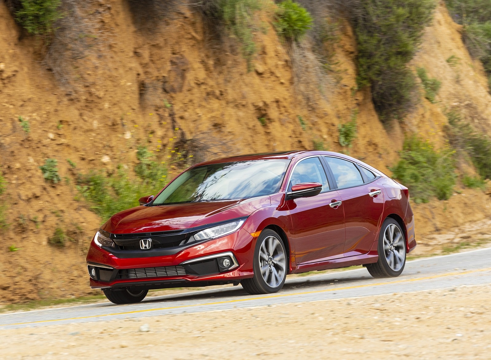 2020 Honda Civic Sedan Touring Front Three-Quarter Wallpapers (9)