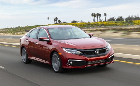 2020 Honda Civic Sedan Touring Front Three-Quarter Wallpapers 450x275 (19)