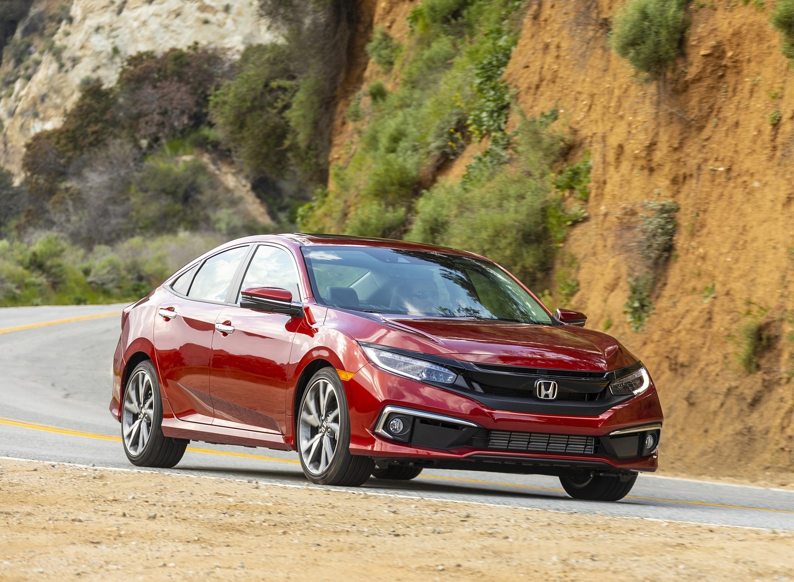 2020 Honda Civic Sedan Touring Front Three-Quarter Wallpapers (10)