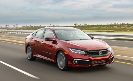 2020 Honda Civic Sedan Touring Front Three-Quarter Wallpapers 450x275 (20)