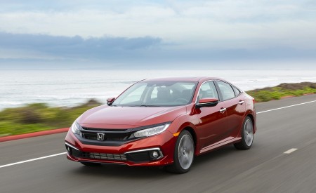 2020 Honda Civic Sedan Touring Front Three-Quarter Wallpapers 450x275 (4)