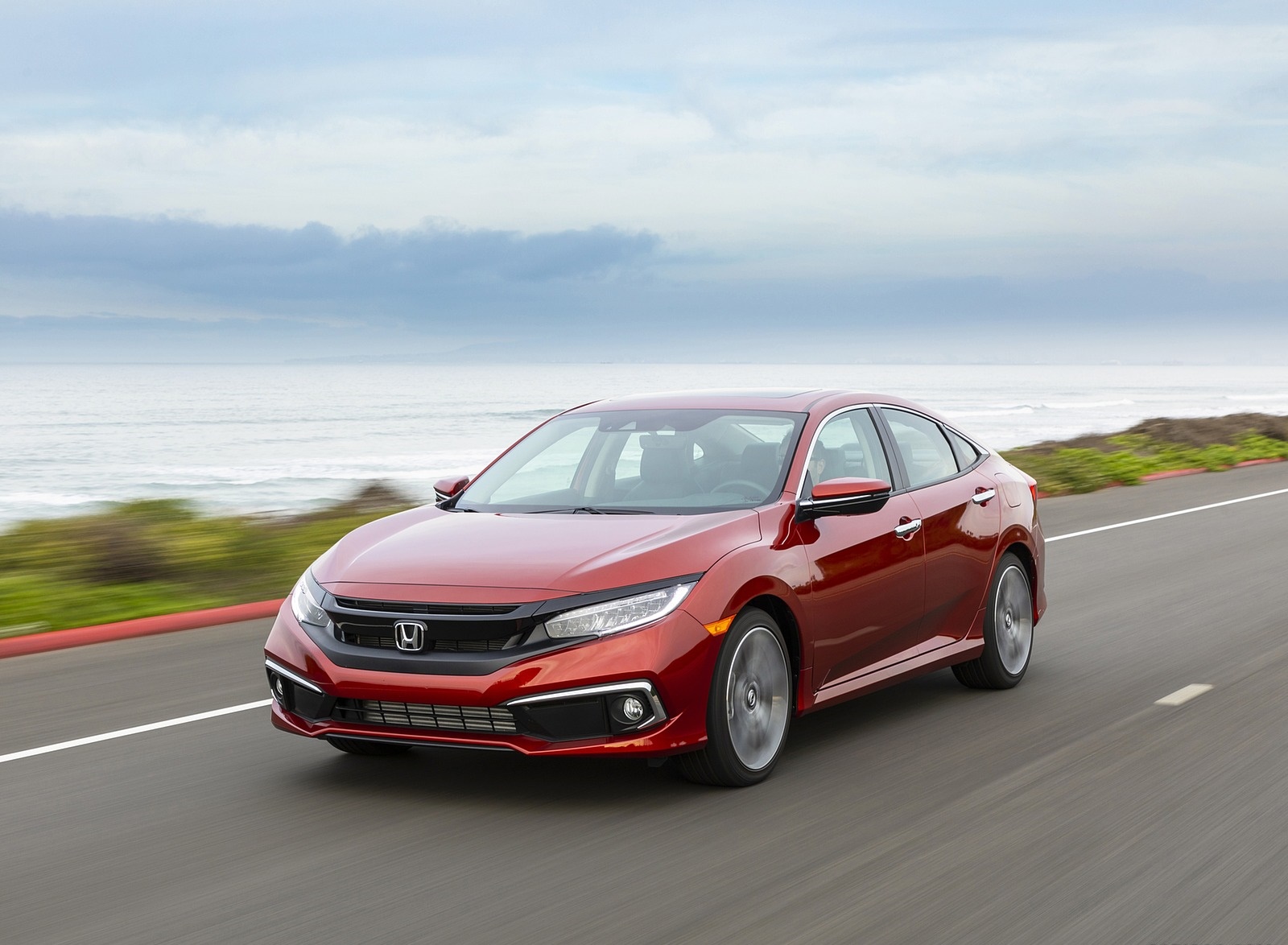2020 Honda Civic Sedan Touring Front Three-Quarter Wallpapers (4)