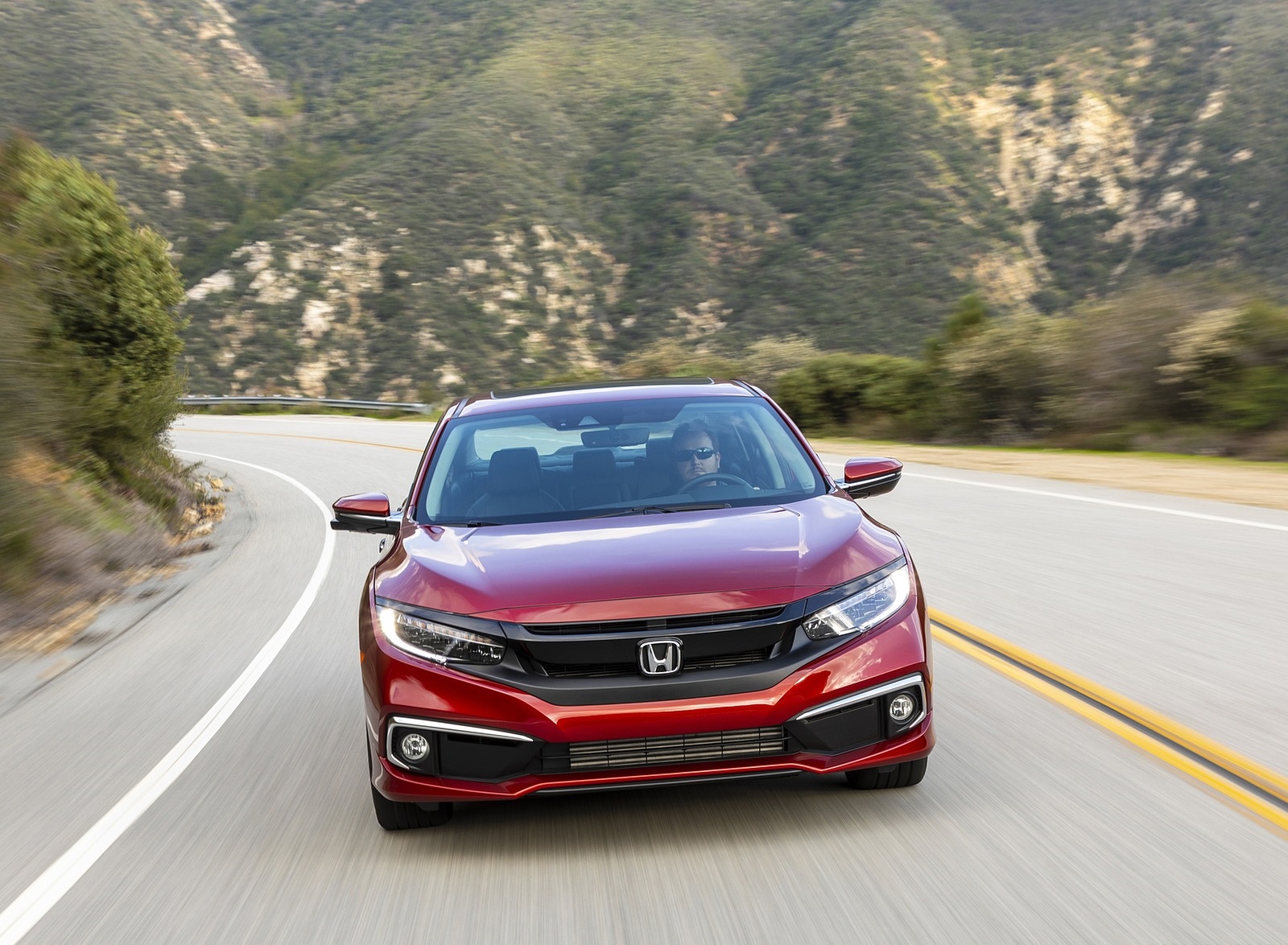 2020 Honda Civic Sedan Touring Front Wallpapers (2)