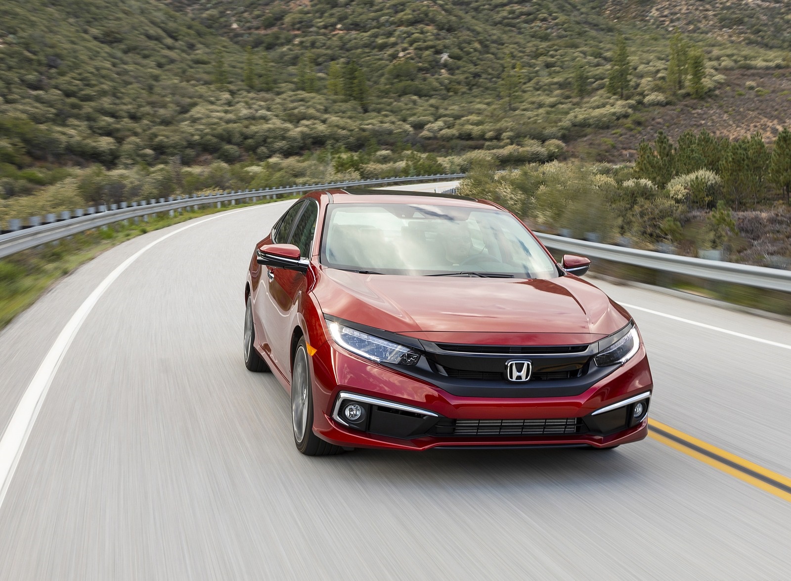 2020 Honda Civic Sedan Touring Front Wallpapers (3)