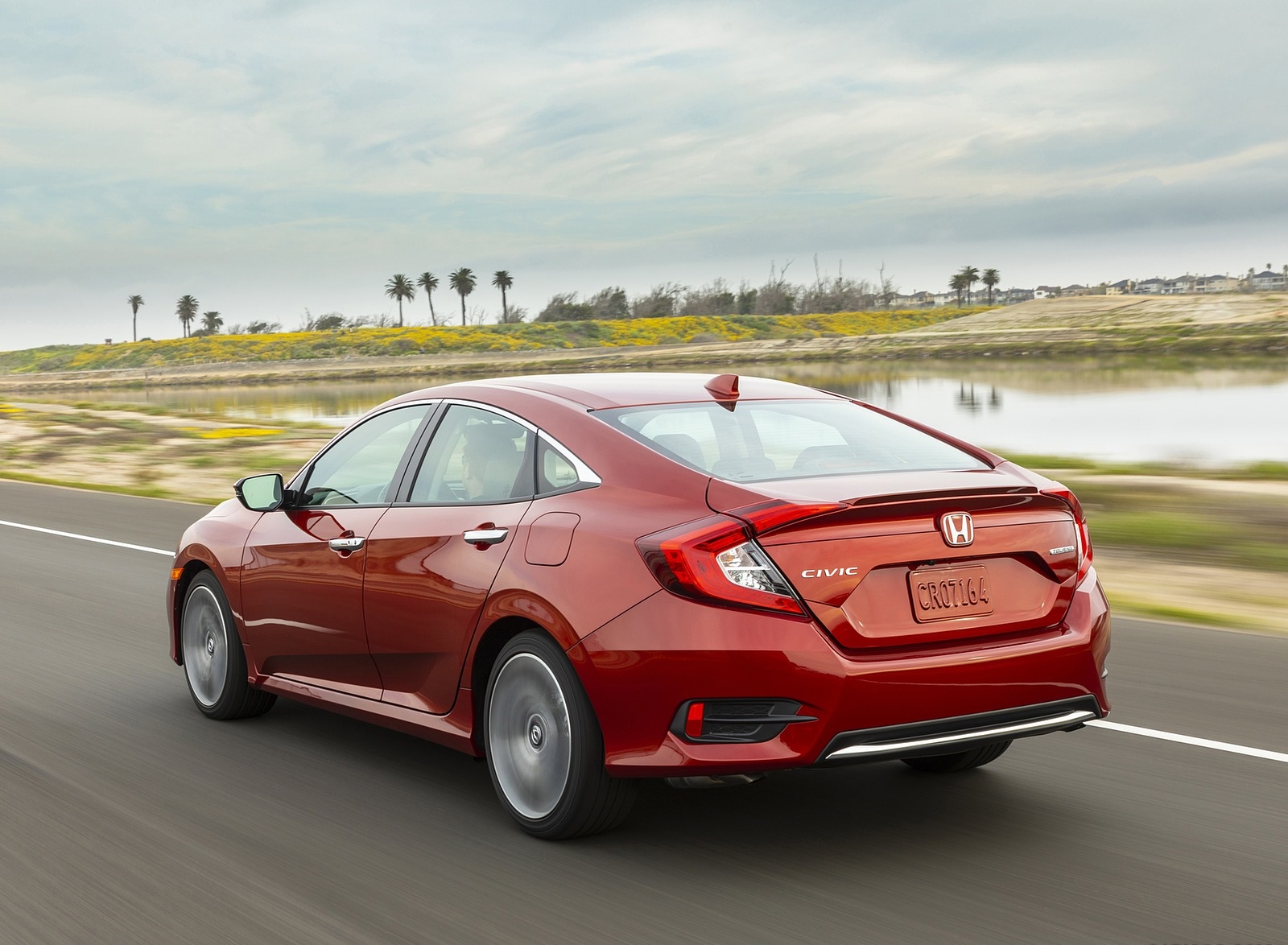 2020 Honda Civic Sedan Touring Rear Three-Quarter Wallpapers (11)