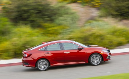 2020 Honda Civic Sedan Touring Side Wallpapers 450x275 (12)