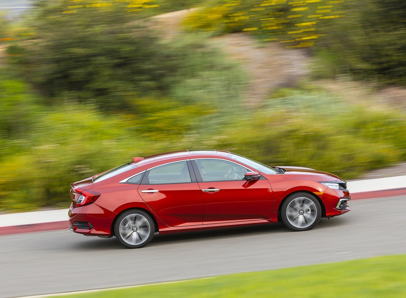 2020 Honda Civic Sedan Touring Side Wallpapers (12)