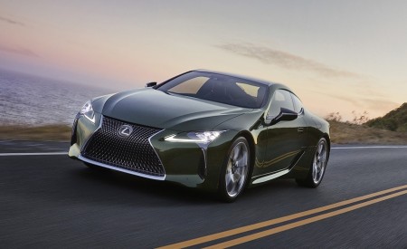 2020 Lexus LC Inspiration Series Front Three-Quarter Wallpapers 450x275 (3)