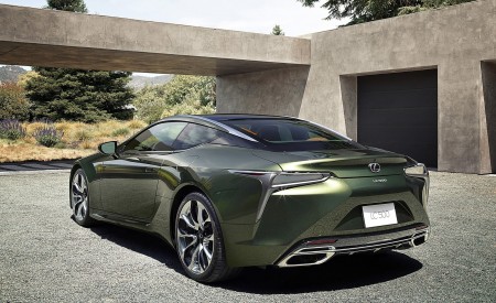 2020 Lexus LC Inspiration Series Rear Three-Quarter Wallpapers 450x275 (6)